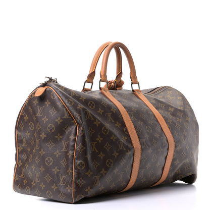 Louis Vuitton Monogram Keepall 50 2 of 14