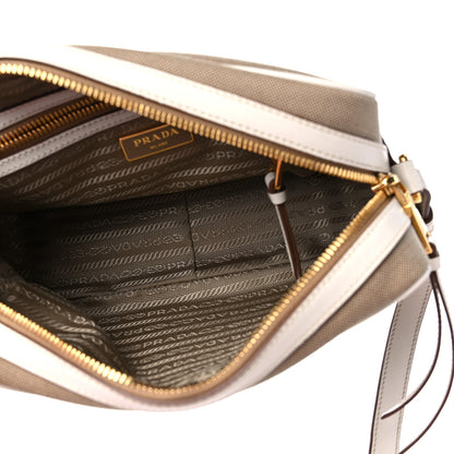 Prada Jacquard Logo Camera Bag Corda Talco 5 of 10