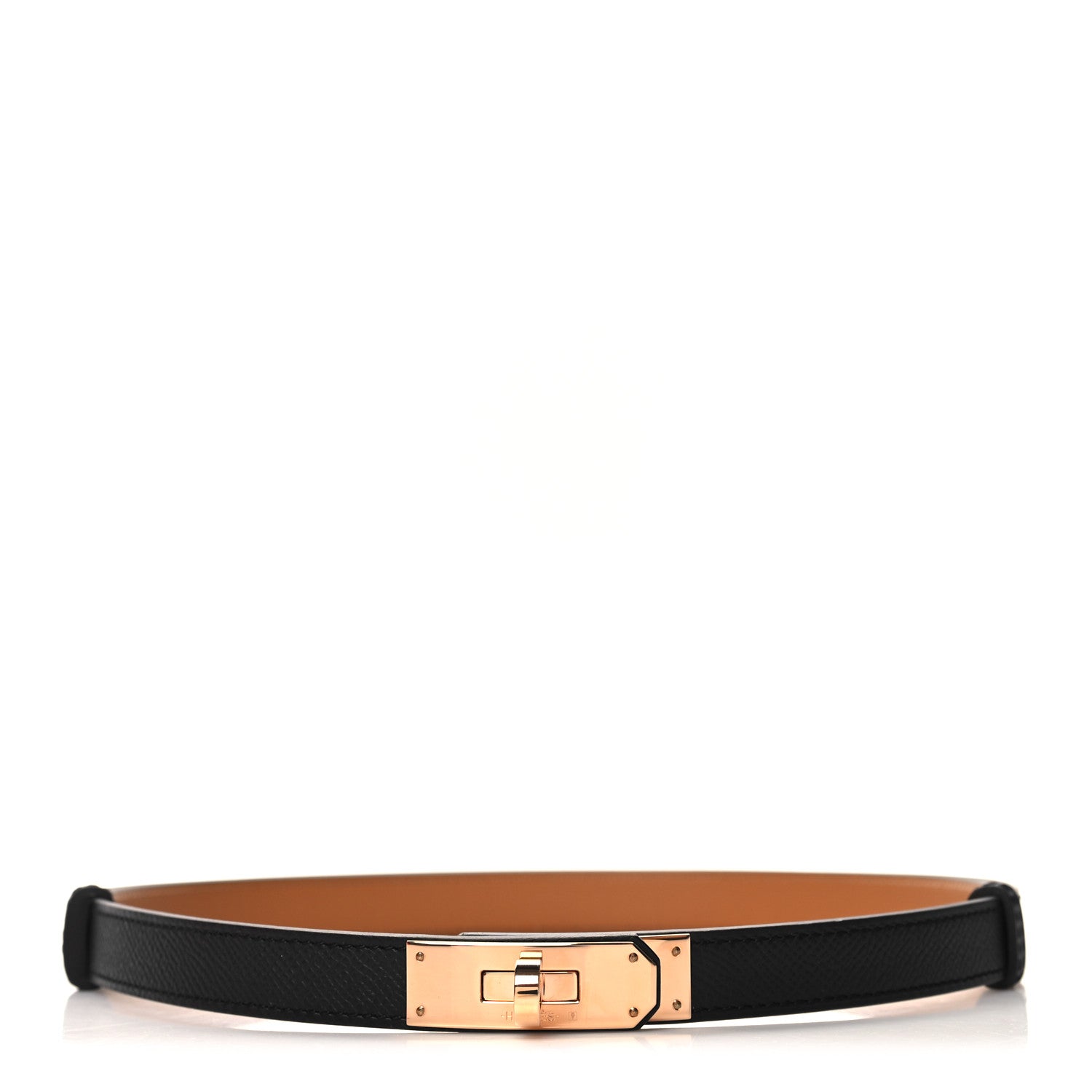 Hermes Epsom Kelly Belt Black 1 of 4