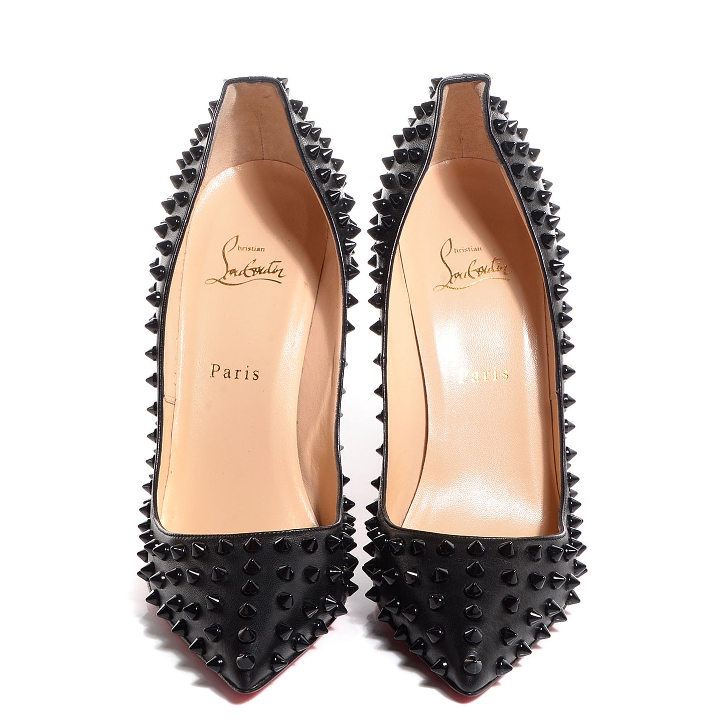 Nappa Pigalle Spikes 120 Pumps 40 Black