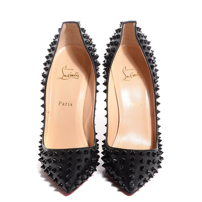 Christian Louboutin Nappa Pigalle Spikes 120 Pumps 40 Black 2 of 5