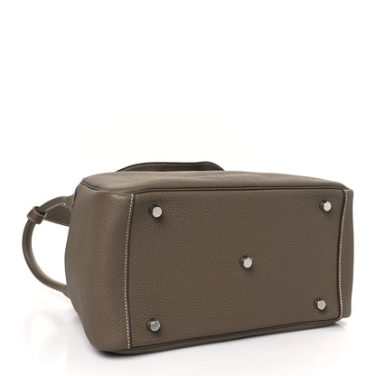 Hermes Taurillon Clemence Lindy 30 Etoupe 4 of 9