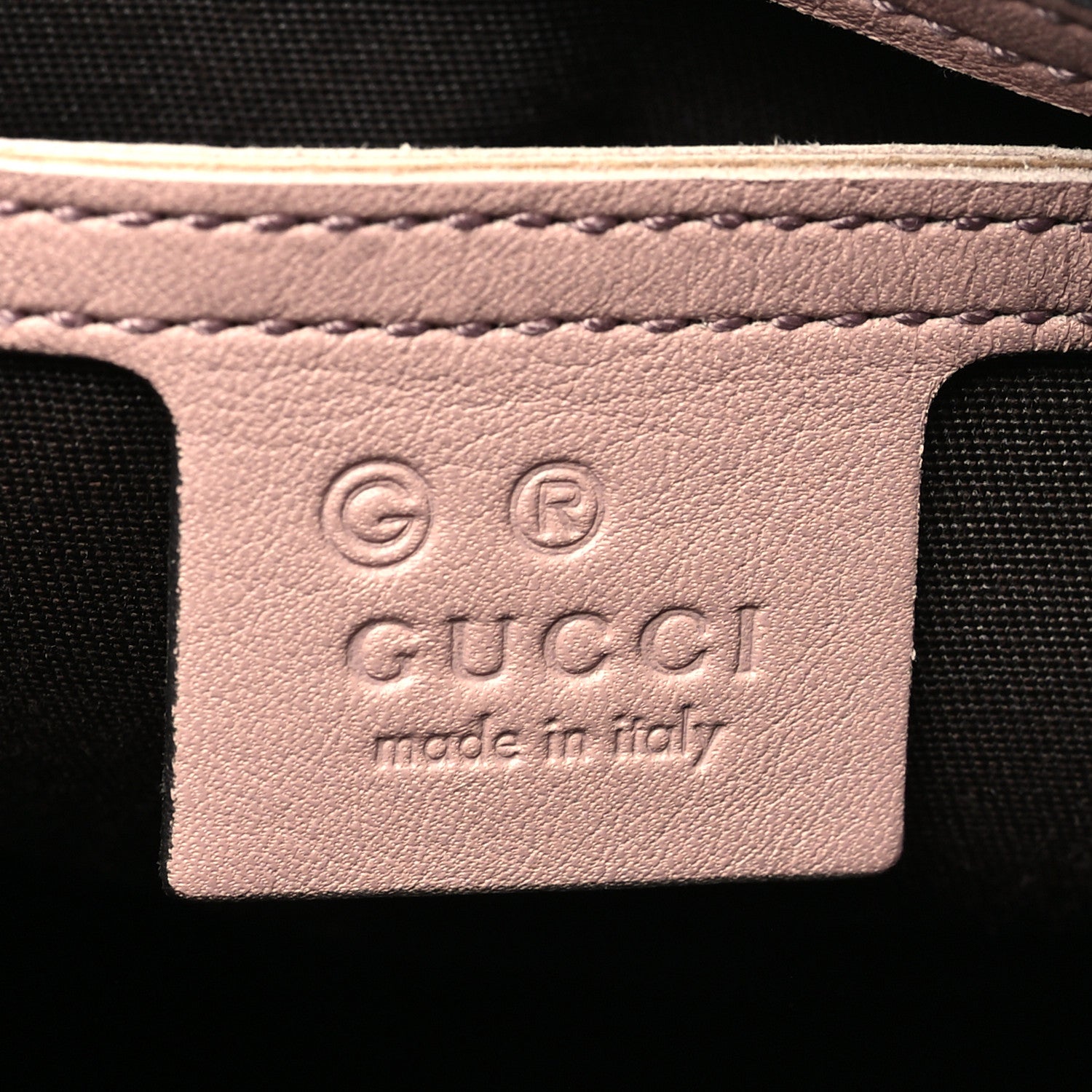 Gucci Guccissima Medium Joy Boston Winter Rose 6 of 12
