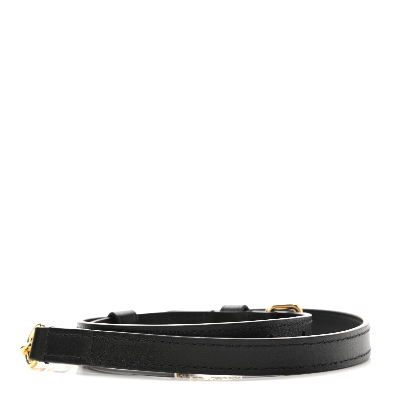 Louis Vuitton Calfskin Speedy Bandouliere 20 Shoulder Strap Black 2 of 4