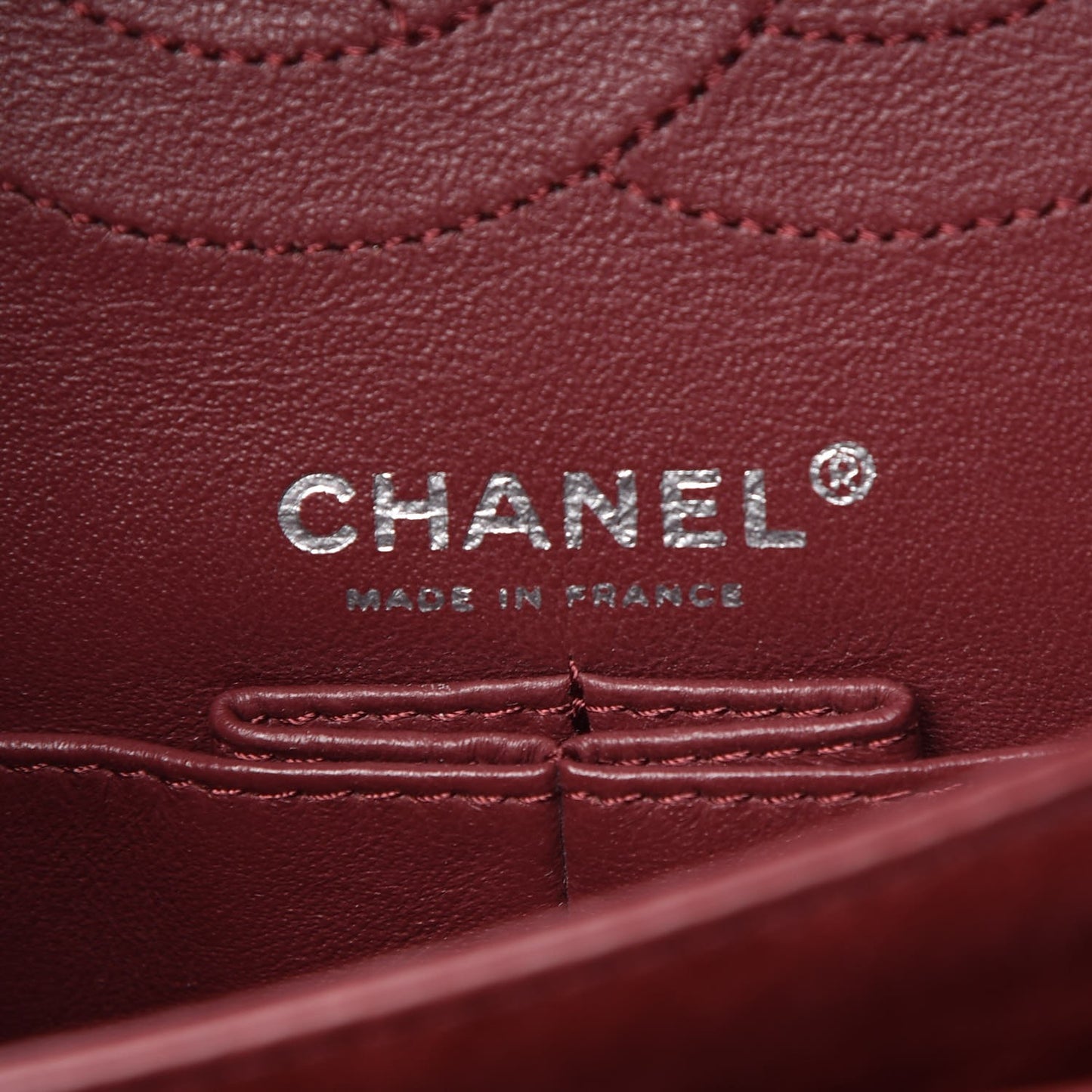 Aged Calfskin Quilted 2.55 Reissue 225 Flap Red
