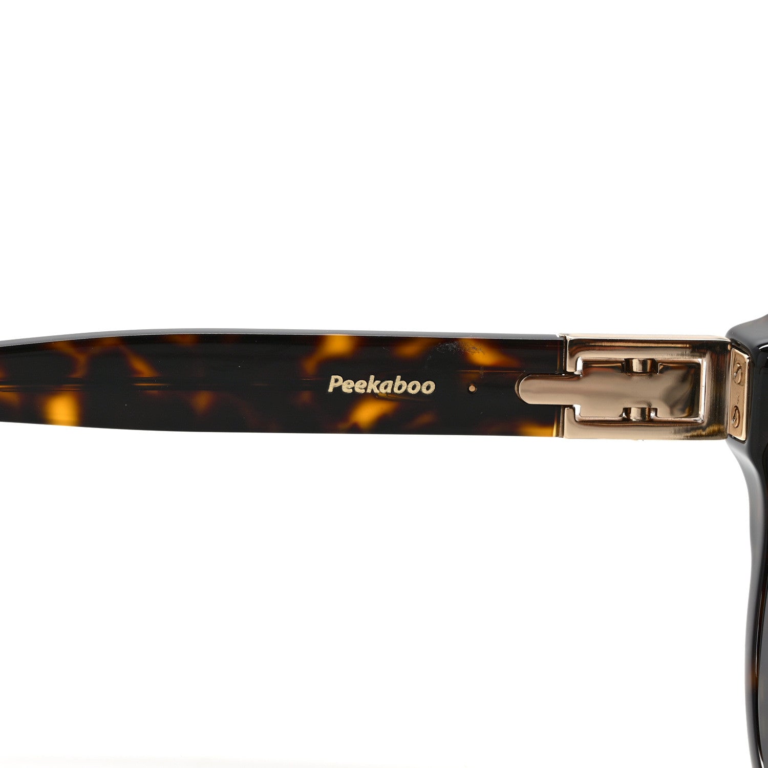 Fendi Peekaboo Sunglasses FF0282/S Tortoise 8 of 9
