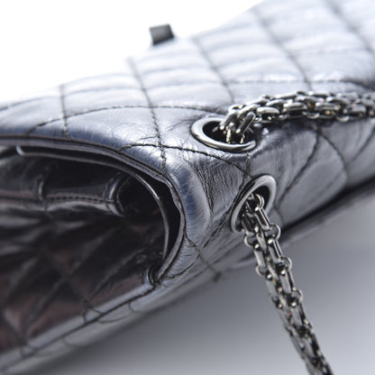 Chanel Aged Calfskin Quilted 2.55 Reissue 226 Flap So Black 15 of 16
