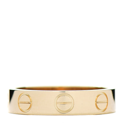 Cartier 18K Yellow Gold 3.5mm LOVE Wedding Band Ring 44 3 3 of 4