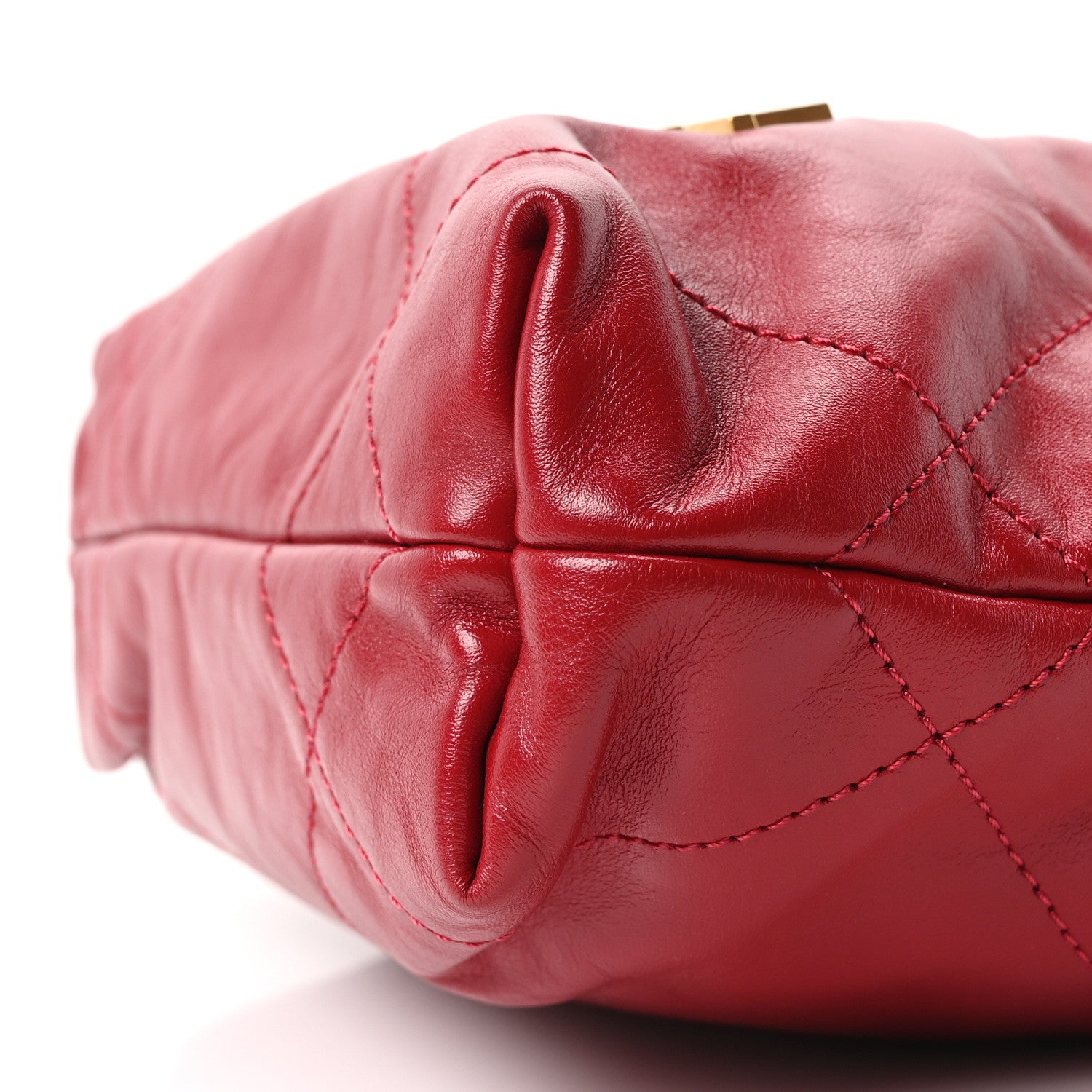 Chanel Shiny Calfskin Quilted Mini Chanel 22 Red 10 of 10