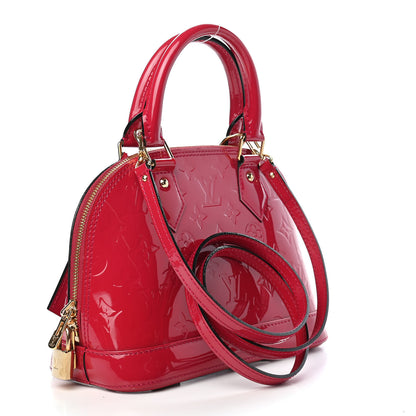 Louis Vuitton Vernis Alma BB Rose Indien 2 of 7