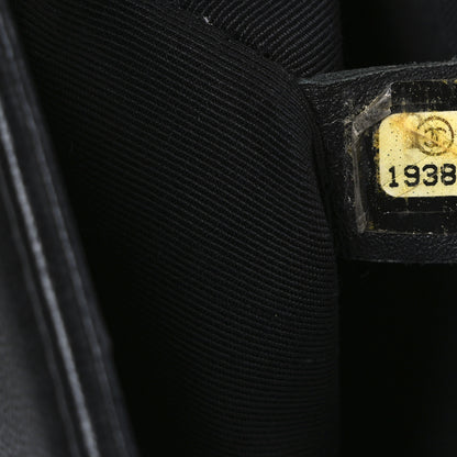 Chanel Lambskin Quilted Medium Boy Flap Black 7 of 11