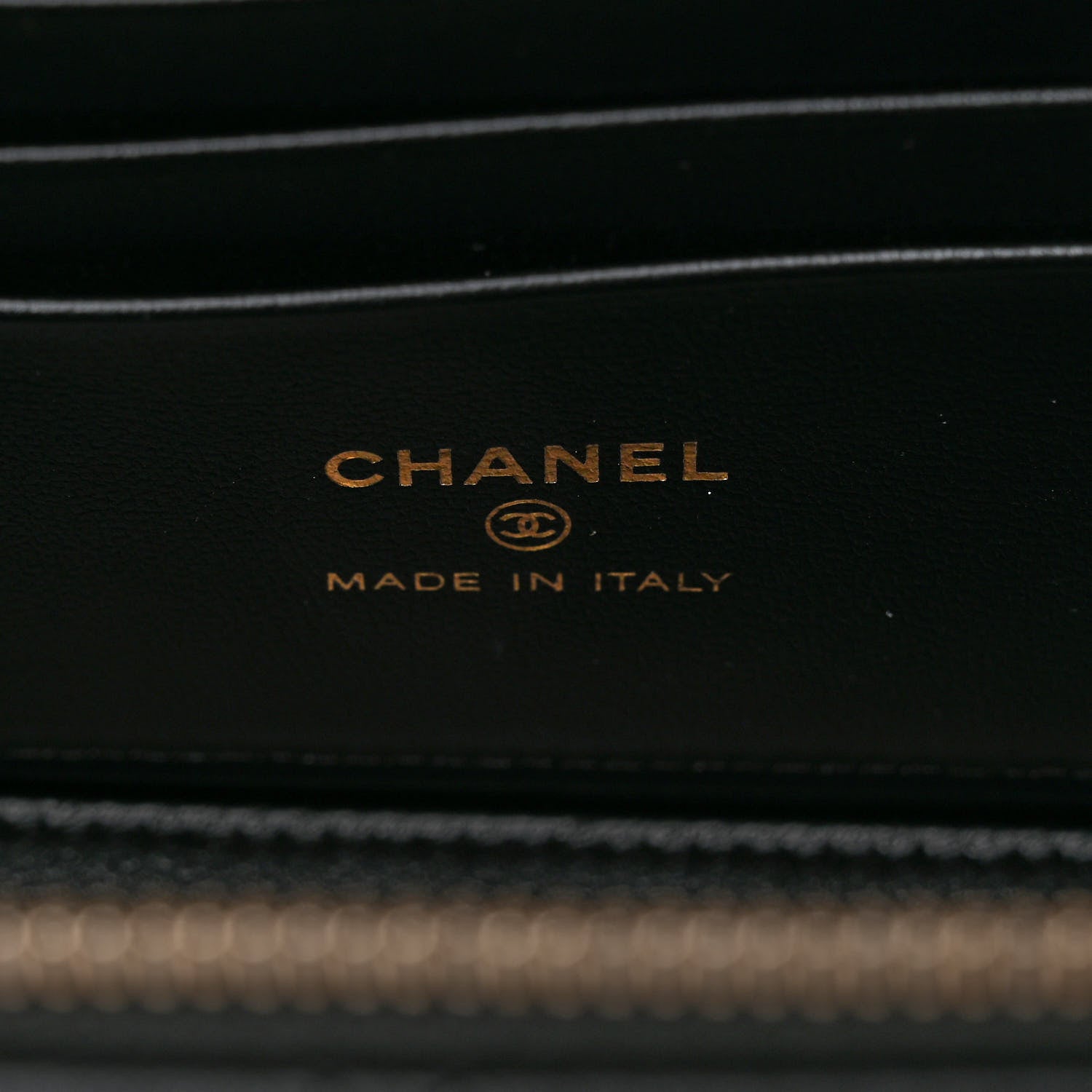 Chanel Lambskin Quilted Small Top Handle Vanity Case With Chain Black 7 of 11