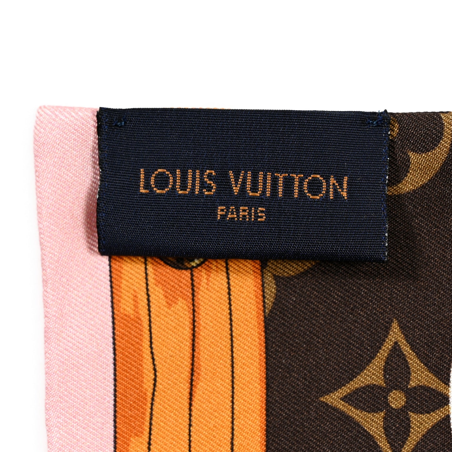 Silk Monogram Summer Trunks Bandeau Brown