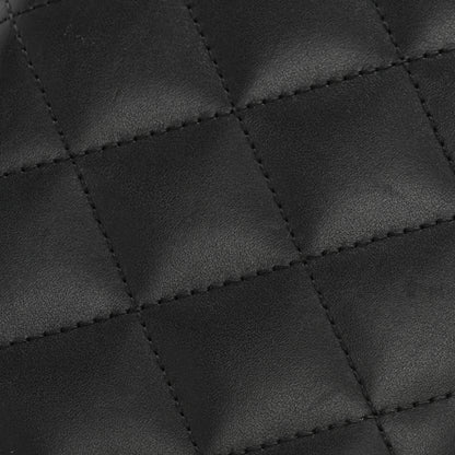 Chanel Calfskin Quilted Cambon Long Double Wallet Black 11 of 12