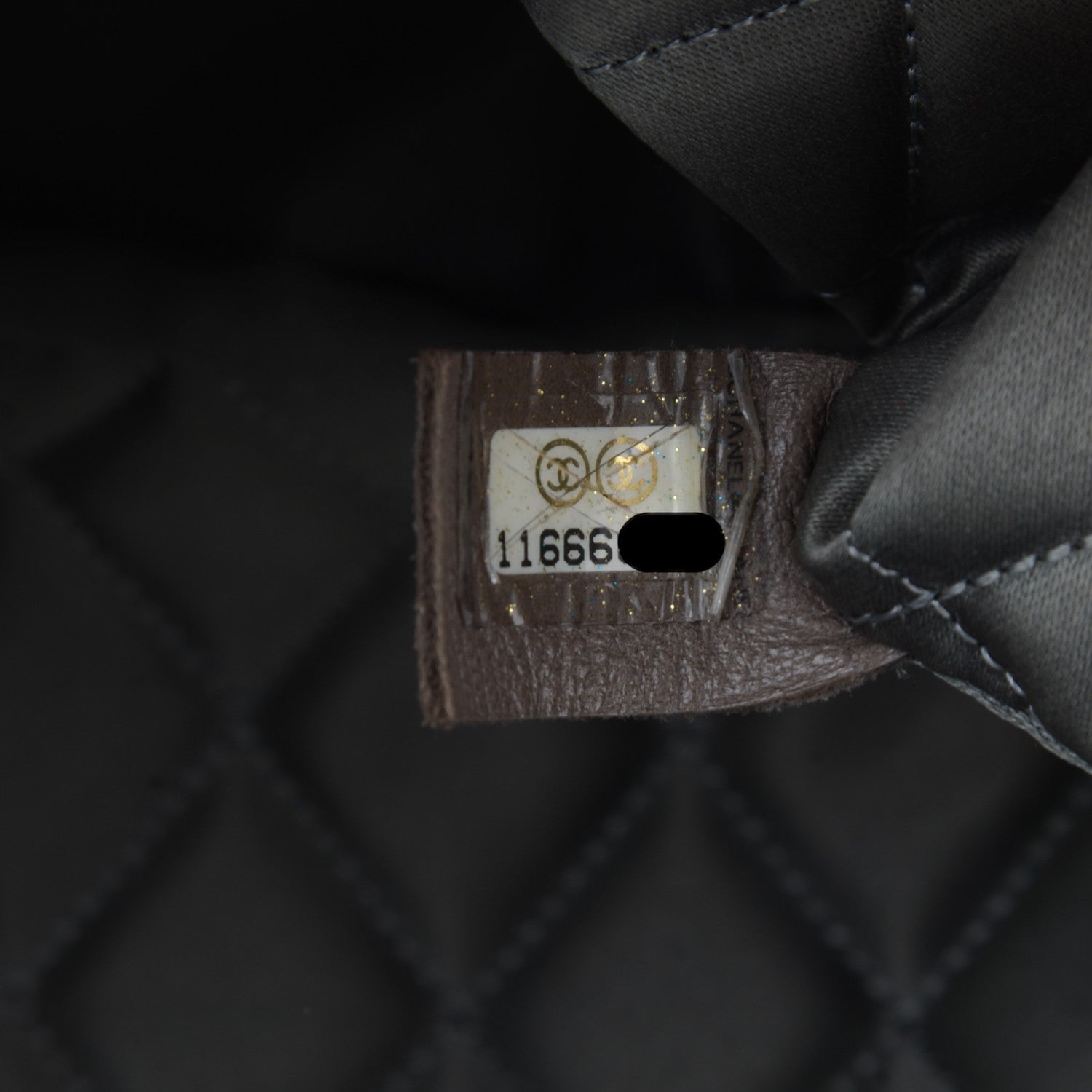 Chanel Distressed Lambskin Le Marais Ligne Flap Black 7 of 7