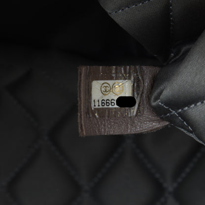 Chanel Distressed Lambskin Le Marais Ligne Flap Black 7 of 7