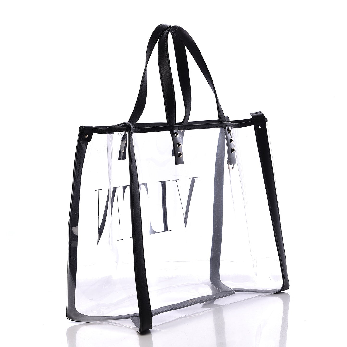 Plexy VLTN Small Shopping Bag Transparent