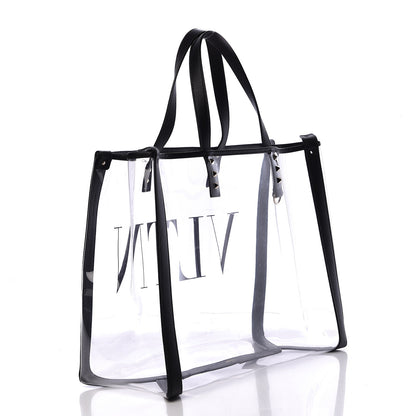 Valentino Garavani Plexy VLTN Small Shopping Bag Transparent 3 of 14