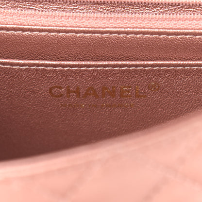 Chanel Metallic Grained Calfskin Quilted 2.55 Reissue Mini Flap Copper Pink 6 of 10