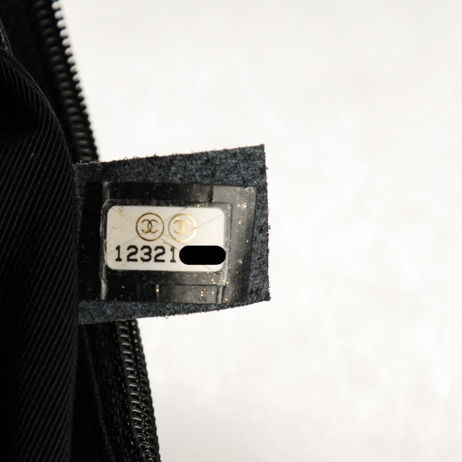 Chanel Caviar Half Moon Wallet On Chain WOC Black 7 of 8