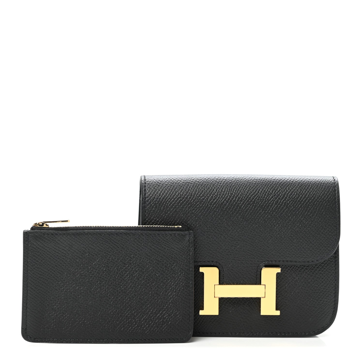 Hermes Epsom Constance Slim Wallet Black 1 of 7