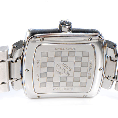 Louis Vuitton Stainless Steel 35mm Speedy Duo Jet GMT Quartz Watch Blue 5 of 6