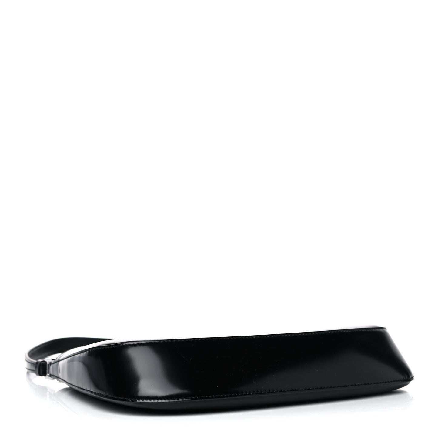 Spazzolato Cleo Shoulder Bag Black