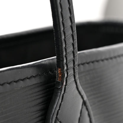 Louis Vuitton Epi Neverfull MM Black 10 of 12