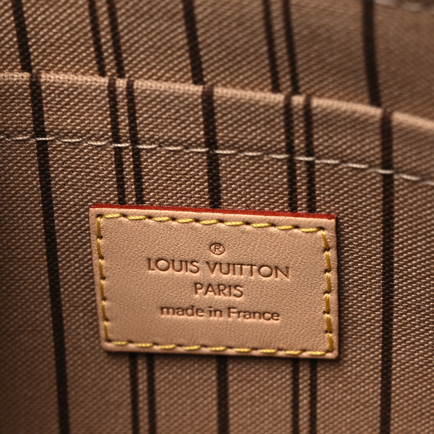 Louis Vuitton Monogram Neverfull MM GM Pochette 6 of 7