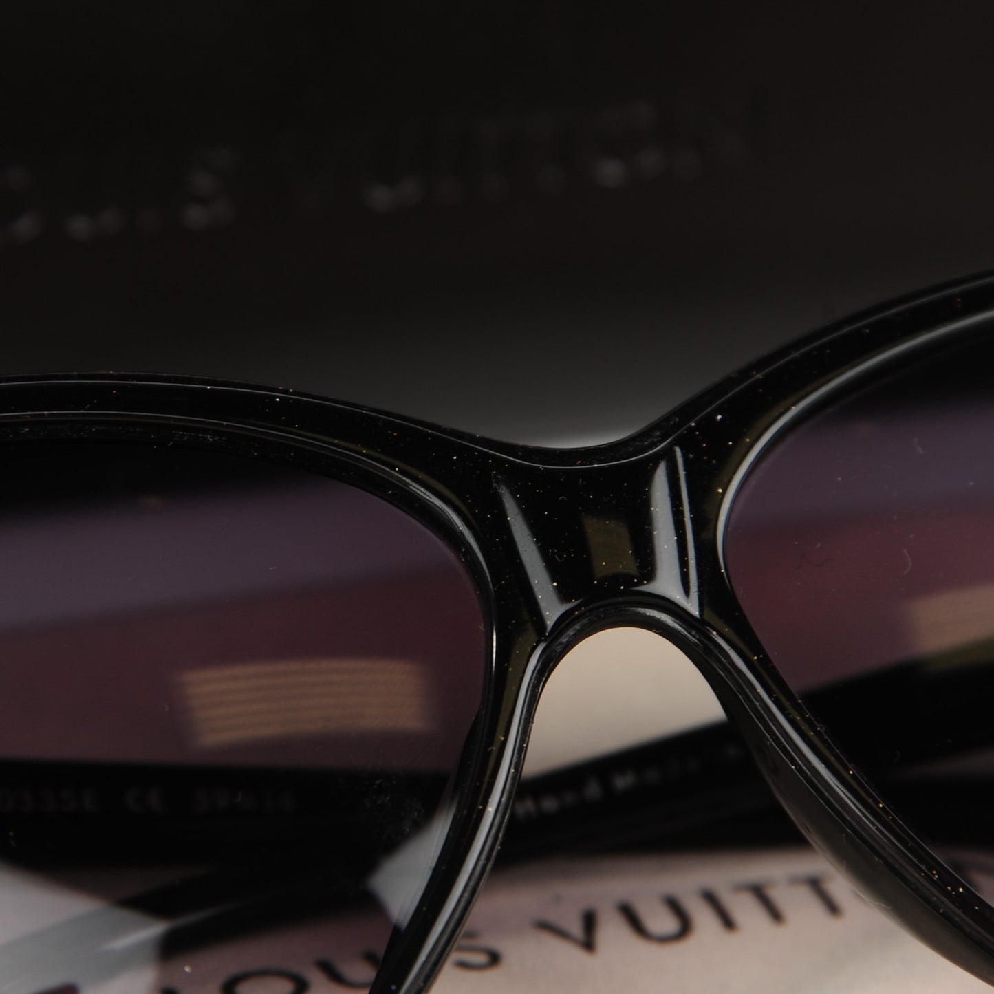 Rose Z0335E Sunglasses Black Glitter