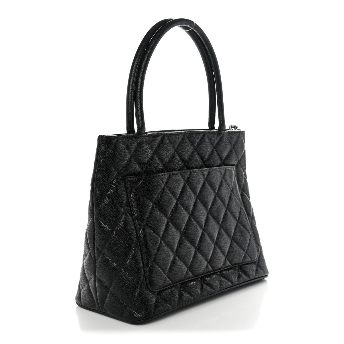 Chanel Caviar Quilted Medallion Tote Black 3 of 12