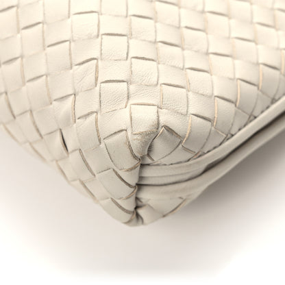 Bottega Veneta Nappa Intrecciato Nodini Crossbody Messenger White 10 of 12