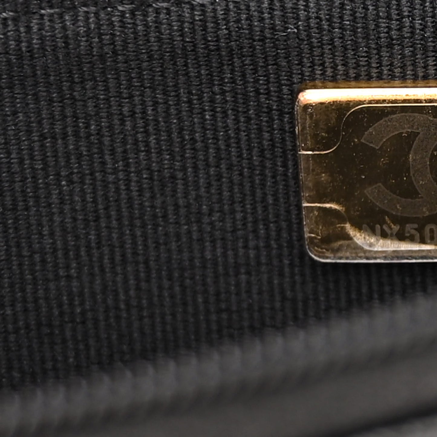 Caviar Quilted Studded CC Wallet on Chain WOC Black