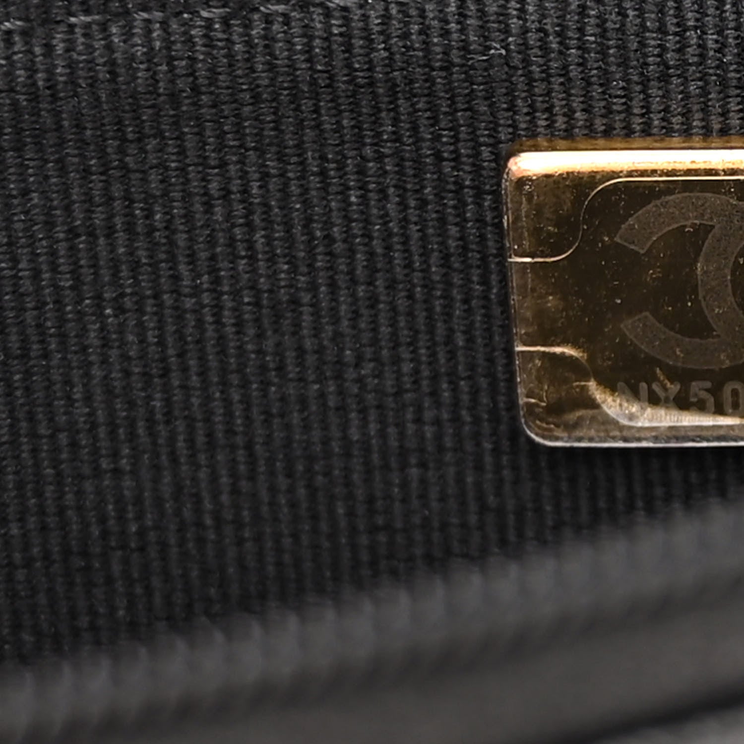 Chanel Caviar Quilted Studded CC Wallet on Chain WOC Black 8 of 12