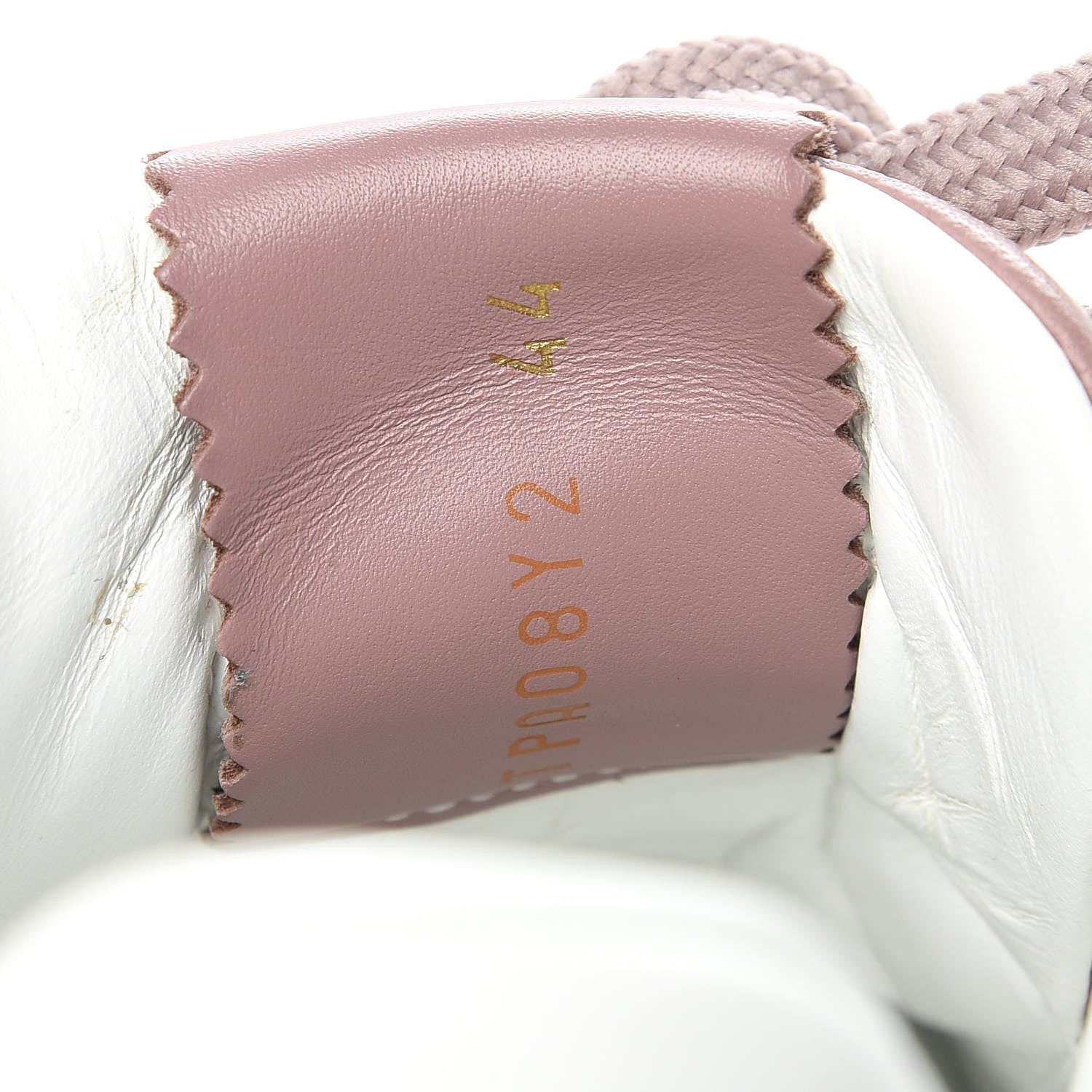 Valentino Garavani Suede Mens Flycrew Sneakers 44 Pink White 10 of 11