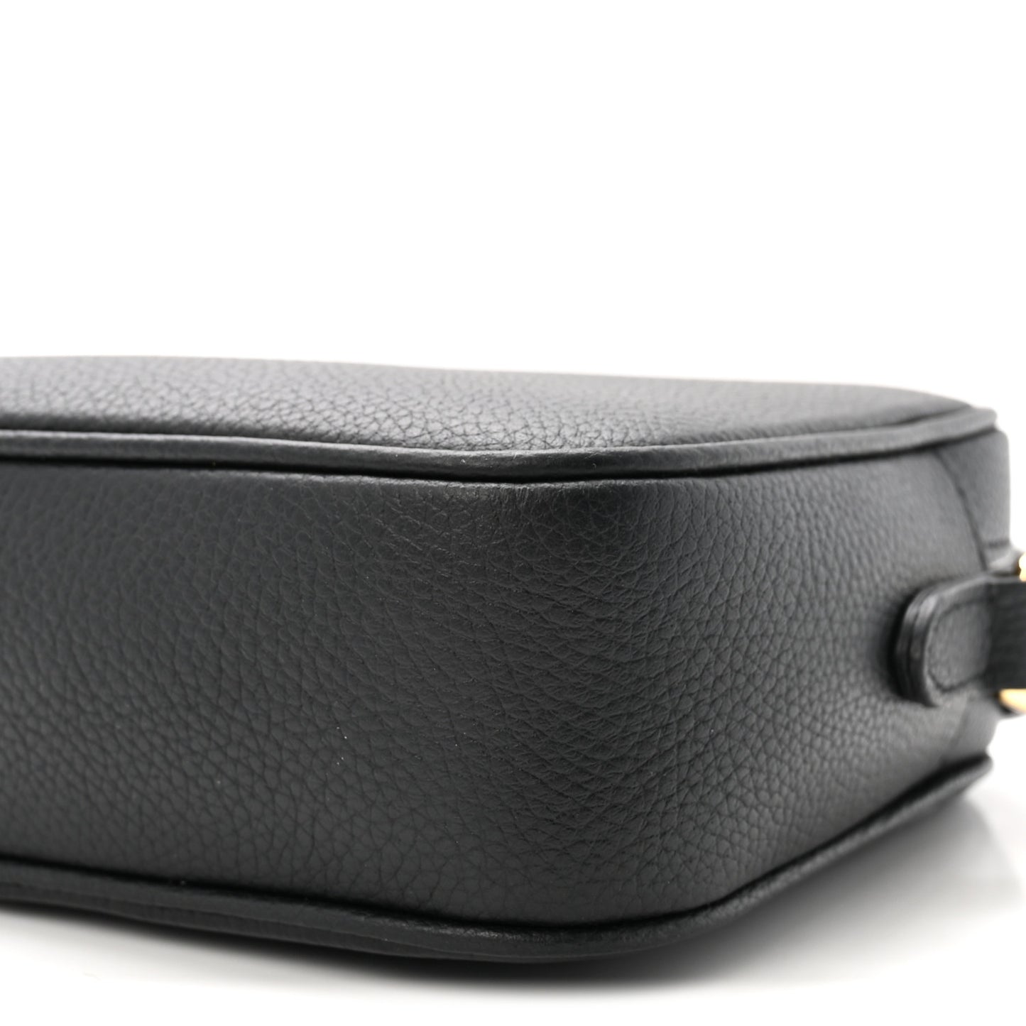 Grained Calfskin TB Small Camera Bag Black