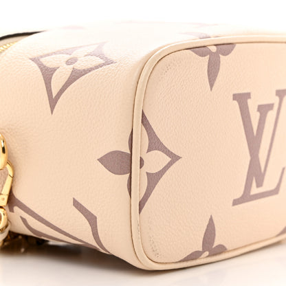 Louis Vuitton Empreinte Monogram Giant Vanity PM Creme Bois de Rose 8 of 9