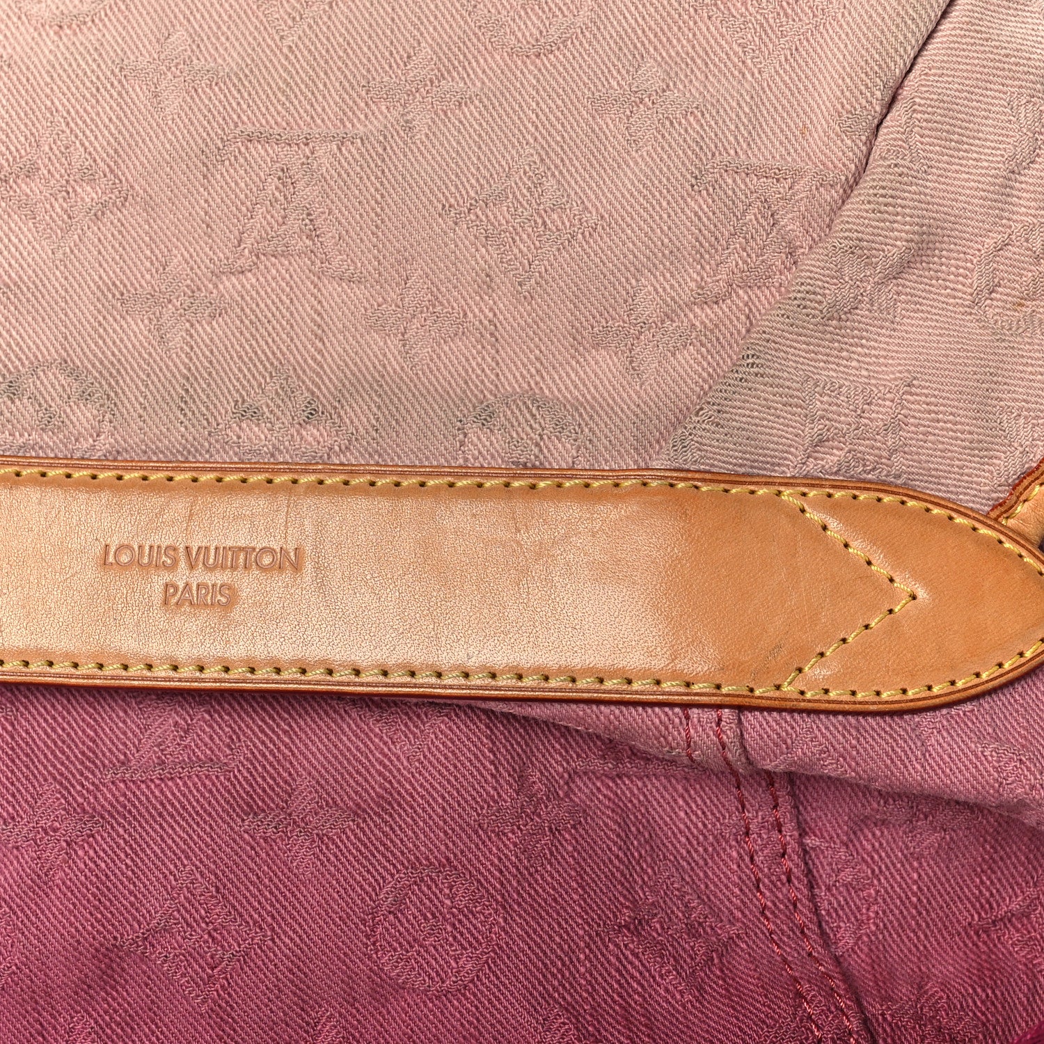 Louis Vuitton Denim Sunshine NM Messenger Rouge Fauviste 9 of 10