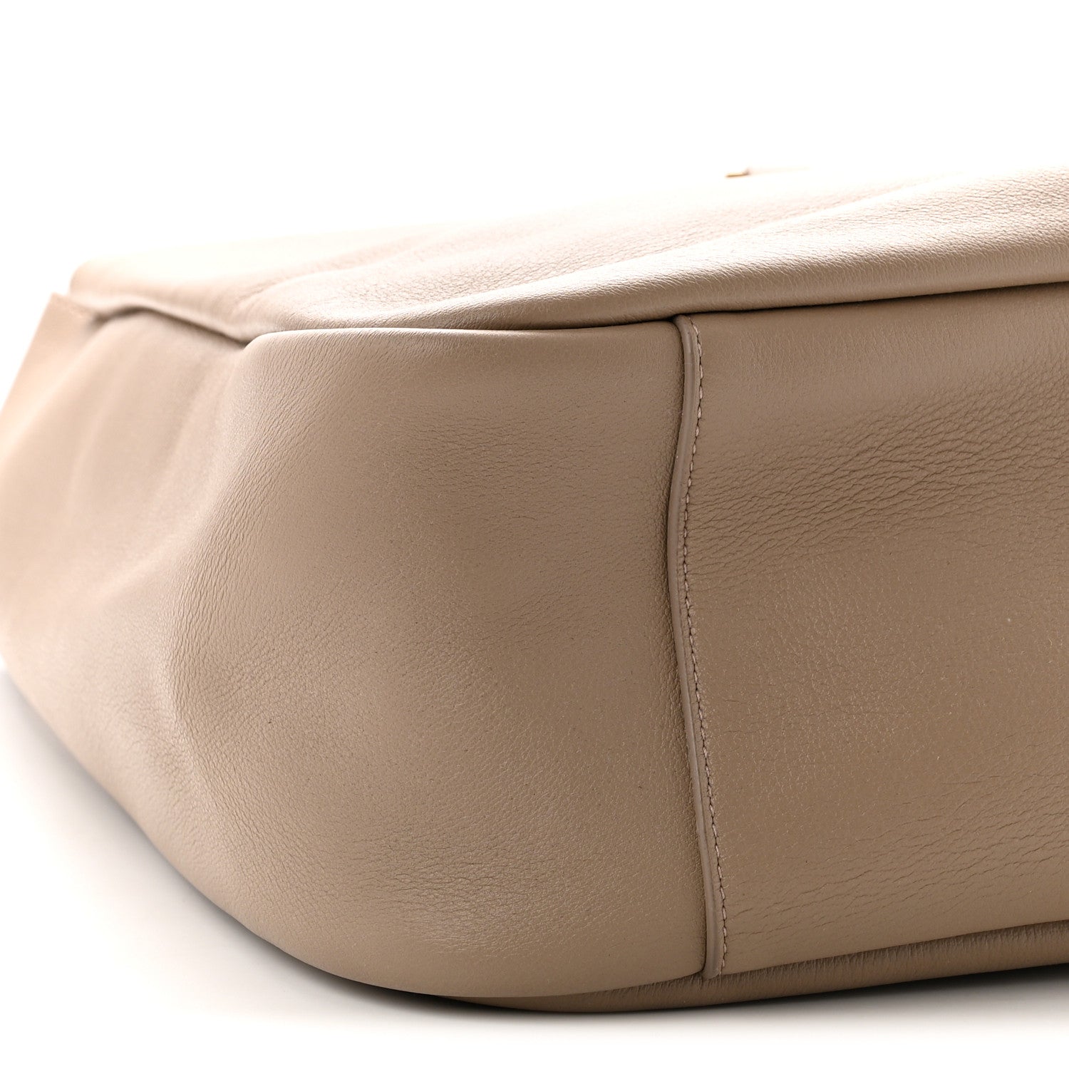 Saint Laurent Supple Calfskin Large Le 5 A 7 Soft Hobo Dusty Grey 9 of 11