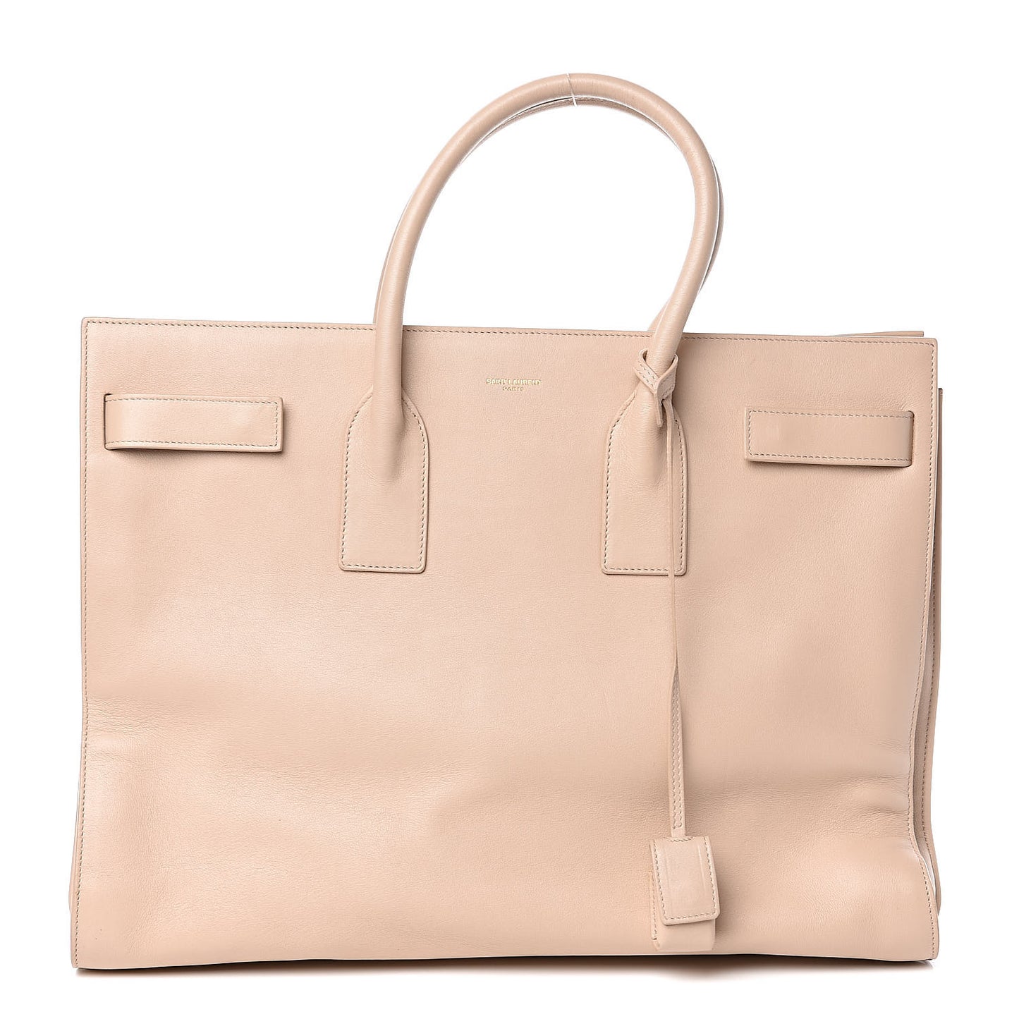 Calfskin Large Sac de Jour Carryall Nude Powder