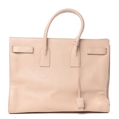 Saint Laurent Calfskin Large Sac de Jour Carryall Nude Powder 1 of 11
