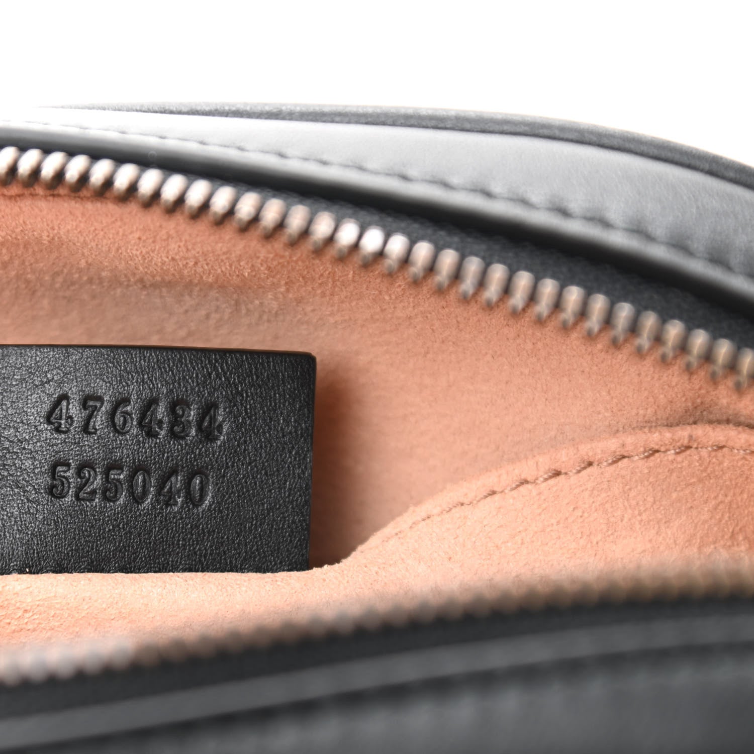 Gucci Calfskin Matelasse GG Marmont Belt Bag 85 34 Black 6 of 10