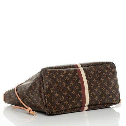 Louis Vuitton Monogram My LV Heritage Neverfull GM Bordeaux Ivory 4 of 7