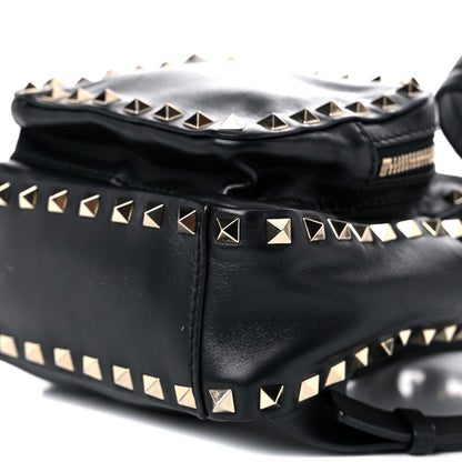 Valentino Garavani Calfskin Mini Rockstud Backpack Black 9 of 12