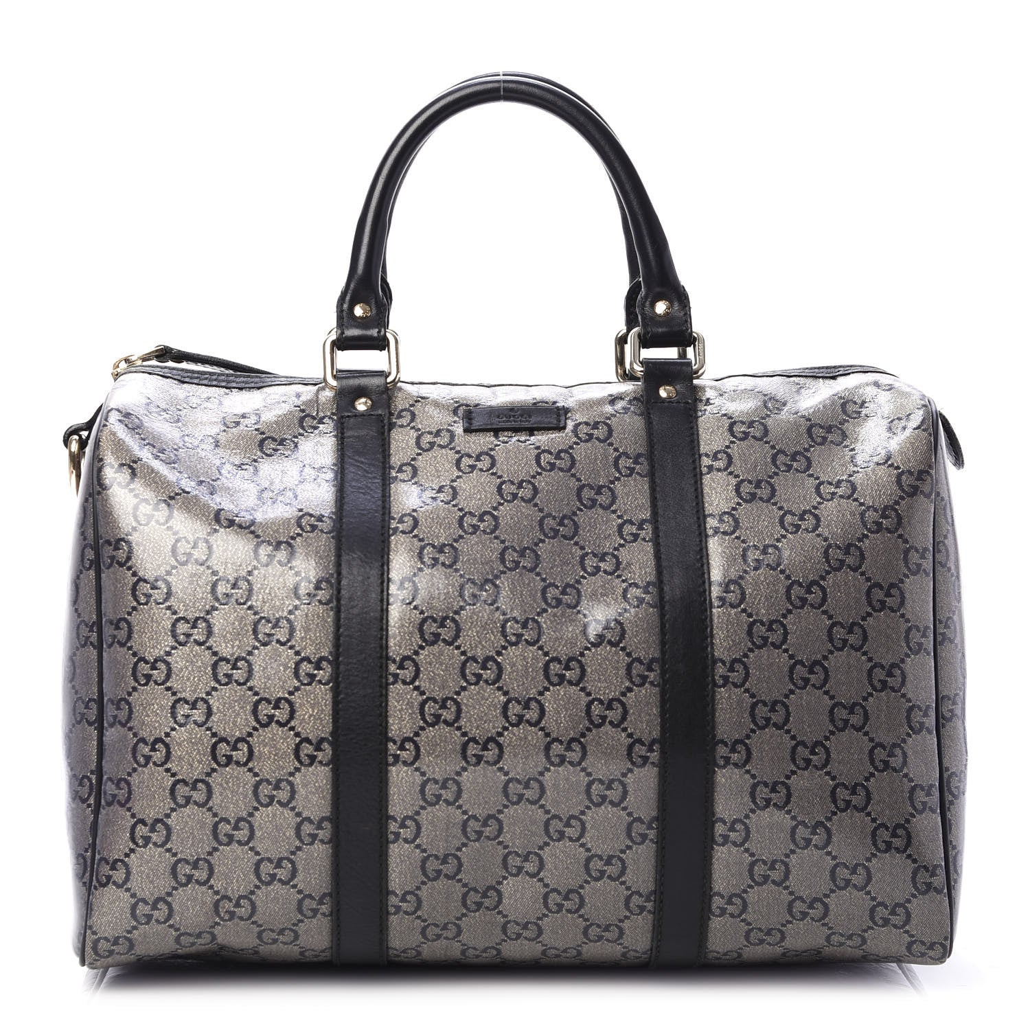 Gucci Crystal Monogram Medium Joy Boston Black 1 of 14