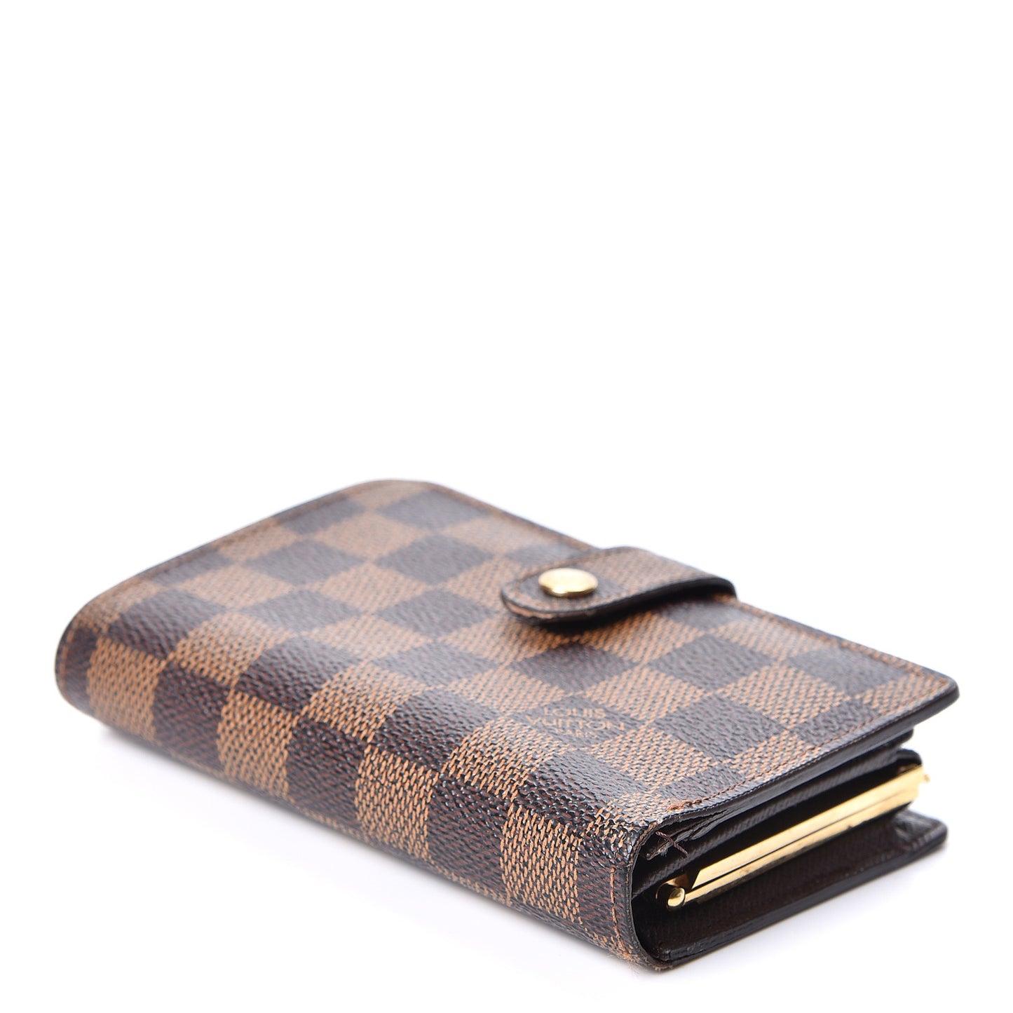 Damier Ebene French Purse Wallet