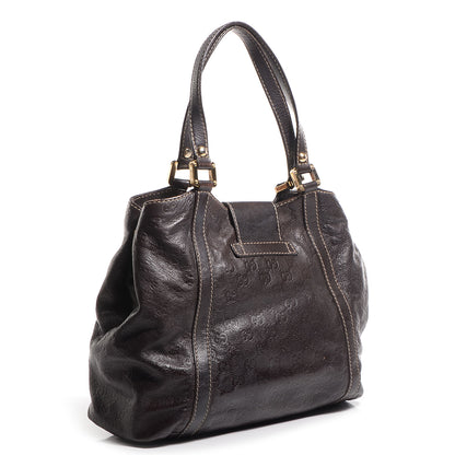 Gucci Guccissima New Ladies Web Hobo Brown 3 of 7