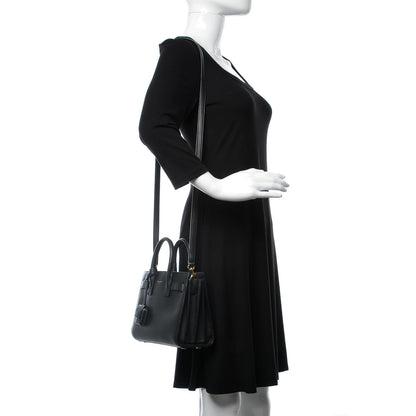 Saint Laurent Calfskin Nano Sac de Jour Black 2 of 10