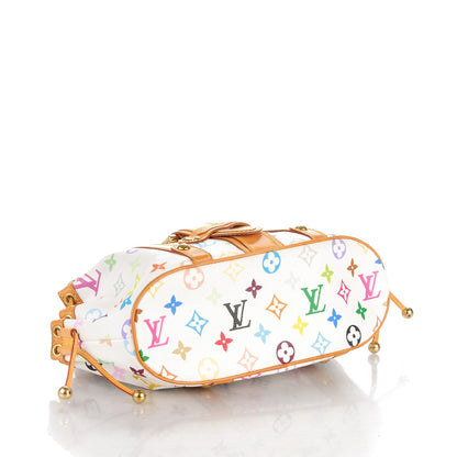 Louis Vuitton Monogram Multicolor Theda GM White 5 of 9