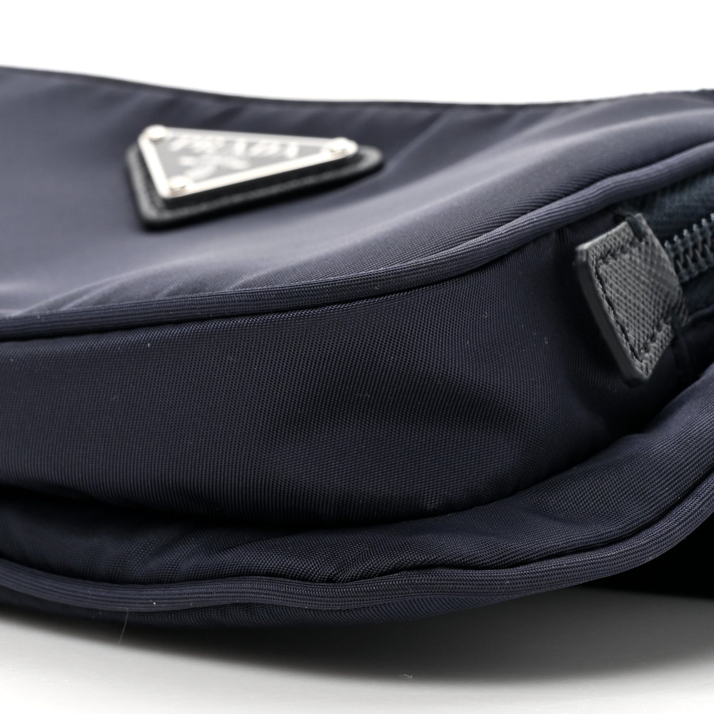 Re-Nylon Saffiano Belt Bag Navy